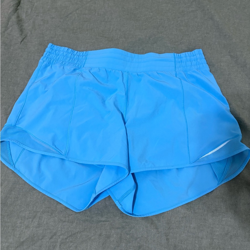 Lululemon Poolside Blue Hotty Hot Shorts